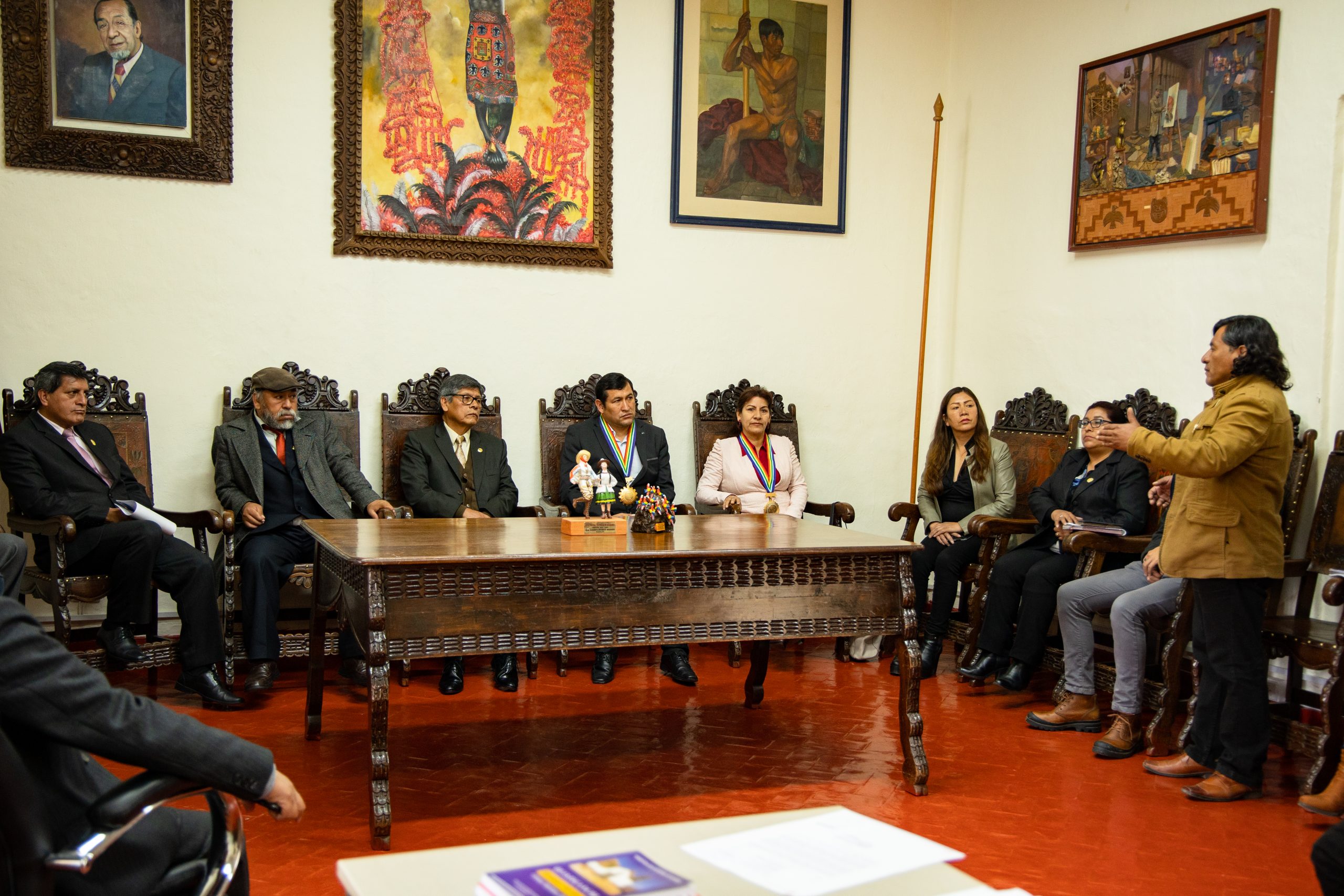 Universidad Nacional de Arte Diego Quispe Tito suscribirá convenio con la Municipalidad Provincial de Calca