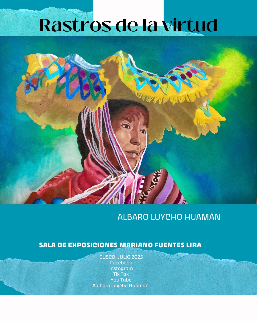 “RASTROS DE LA VIRTUD” SE EXPONE EN SALA MARIANO FUENTES LIRA DE UNIVERSIDAD NACIONAL DE ARTE DIEGO QUISPE TITO