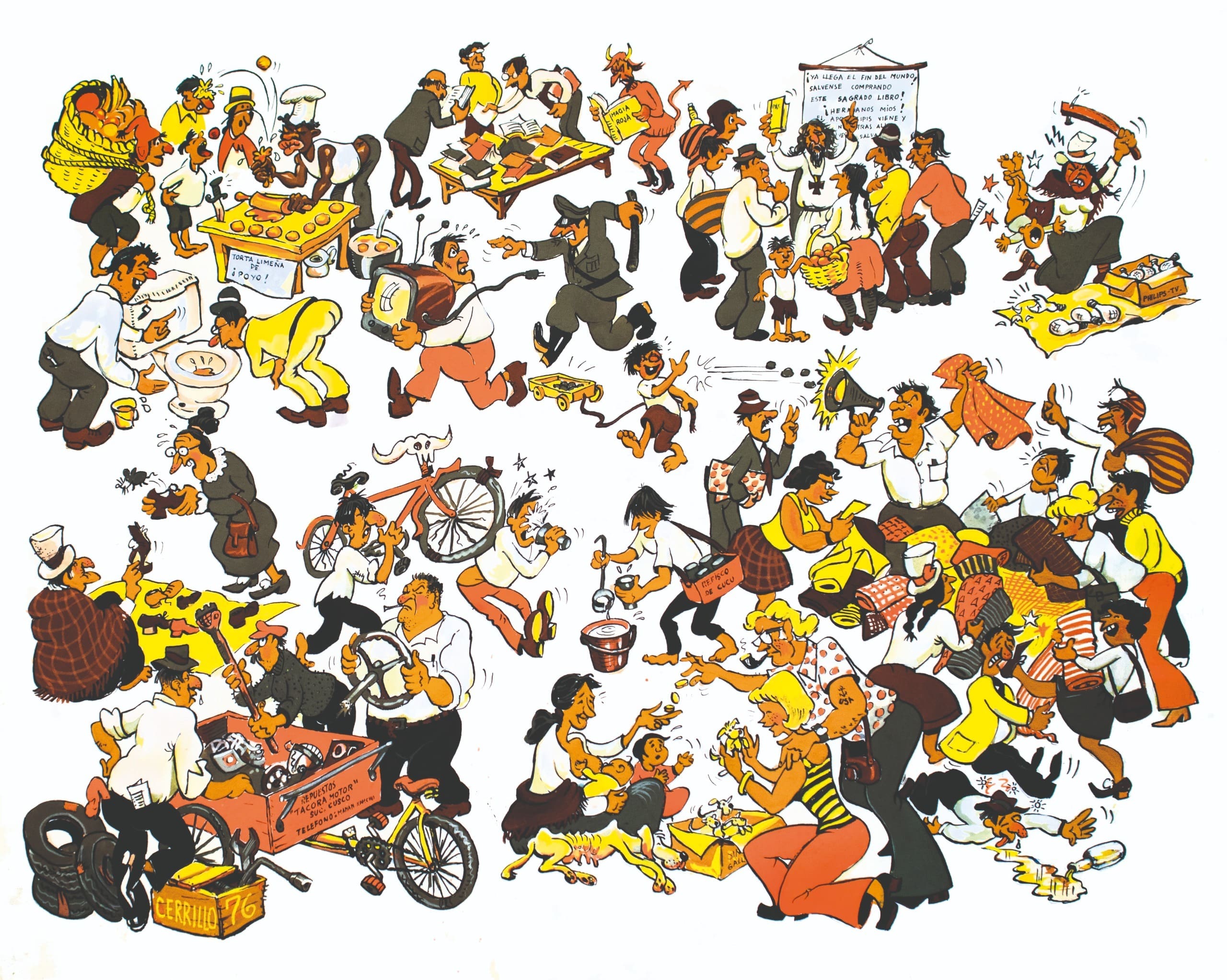 UNIVERSIDAD NACIONAL DE ARTE DIEGO QUISPE TITO INAUGURA EXPOSICIÓN EN HOMENAJE A LA OBRA Y MEMORIA DE ENRIQUE CERRILLO PEZO