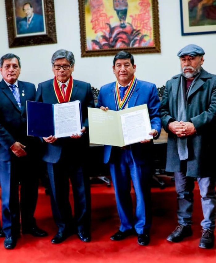 Universidad Nacional de Arte Diego Quispe Tito y Municipalidad de San Jerónimo suscriben Convenio para realizar tareas conjuntas