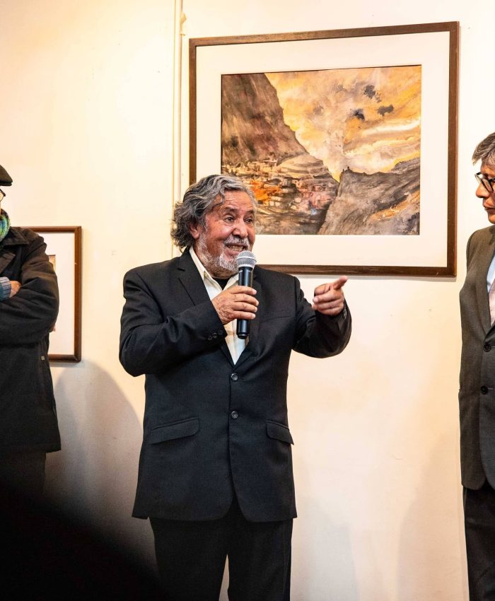 Alrededor de una treintena de obras del artista Manuel Gibaja son presentadas en la UNADQTC