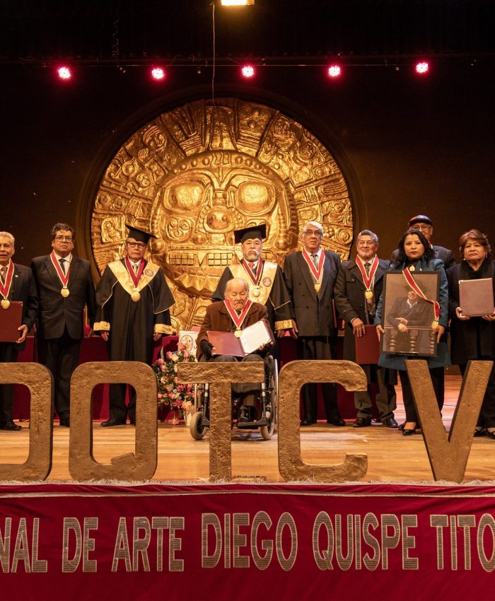 Universidad Nacional de Arte Diego Quispe Tito conmemora su VIII aniversario con Sesión Solemne y entrega reconocimientos