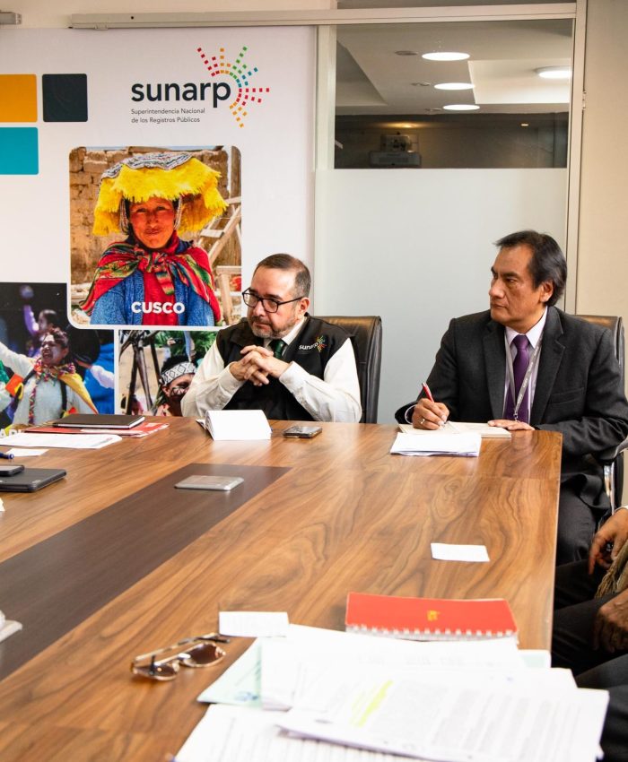 PRESIDENTE DE COMISIÓN ORGANIZADORA DE LA UNADQTC SE REUNIÓ CON FUNCIONARIOS DE SUNARP