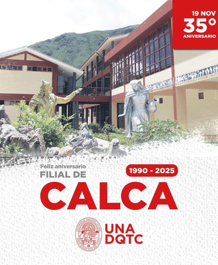SEDE DESCONCENTRADA DE CALCA Y ESPECIALIDAD DE ESCULTURA DE UNIVERSIDAD NACIONAL DE ARTE CELEBRAN HOY ANIVERSARIO