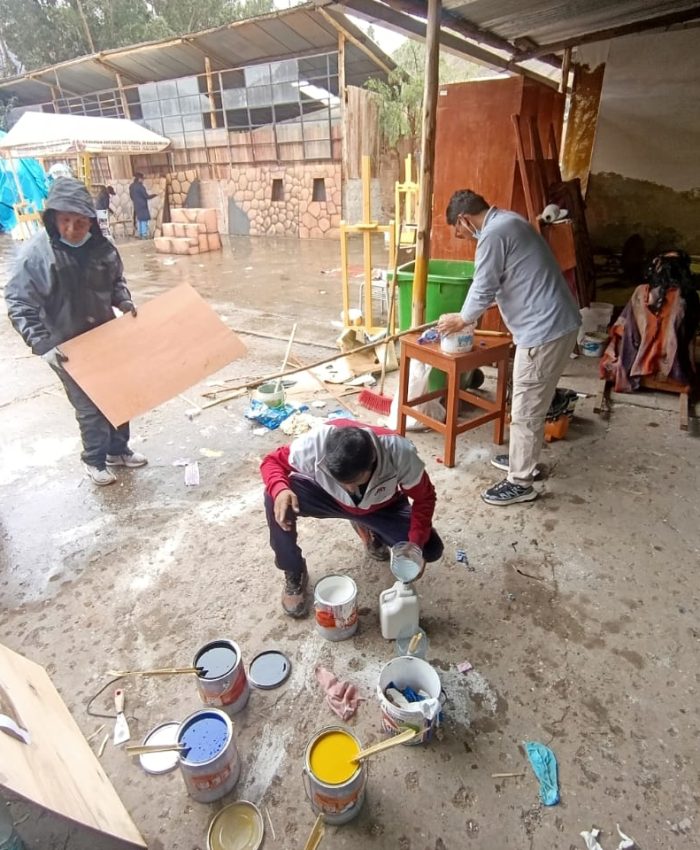 DOCENTES Y ALUMNOS DE UNIVERSIDAD NACIONAL DE ARTE DIEGO QUISPE TITO SEDE CALCA SE ALISTAN PARA TEATRALIZAR FESTIVAL DE UNU URCO